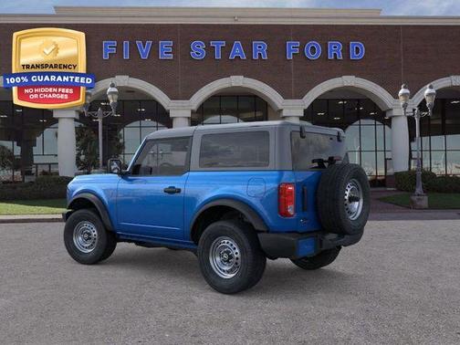 Velocity Blue Metallic 2026 Ford Bronco Base