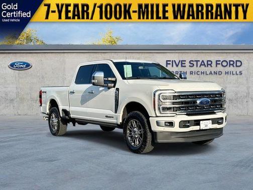 White Metallic 2024 Ford F-250 Platinum