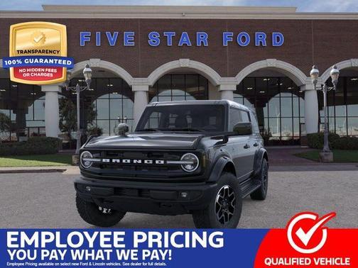 Shadow Black 2026 Ford Bronco Outer Banks
