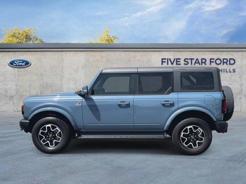 Azure Gray Metallic 2025 Ford Bronco Outer Banks
