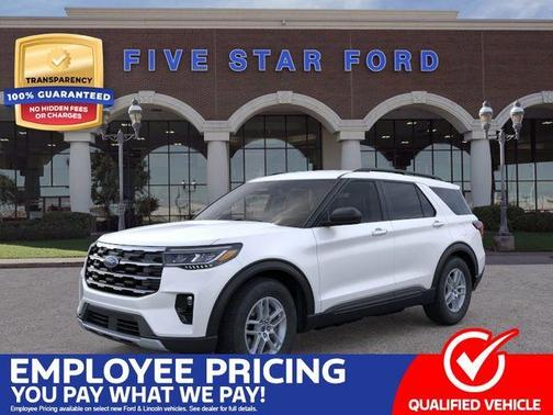 Star White 2026 Ford Explorer Active
