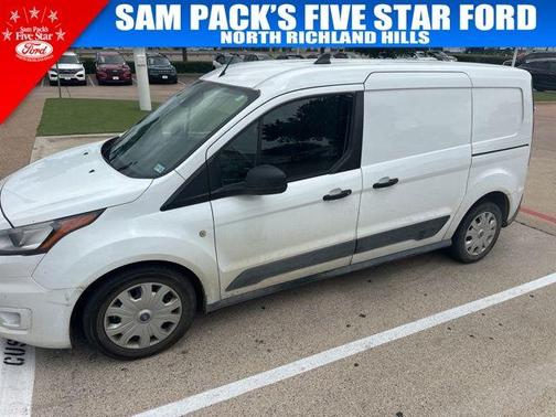 Frozen White 2021 Ford Transit Connect XLT
