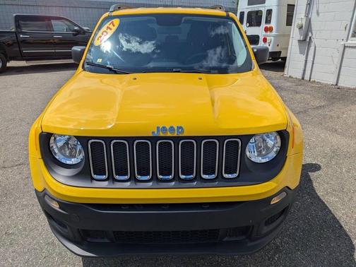 Solar Yellow 2017 Jeep Renegade Sport