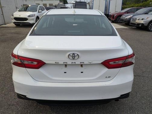 Super White 2020 Toyota Camry LE