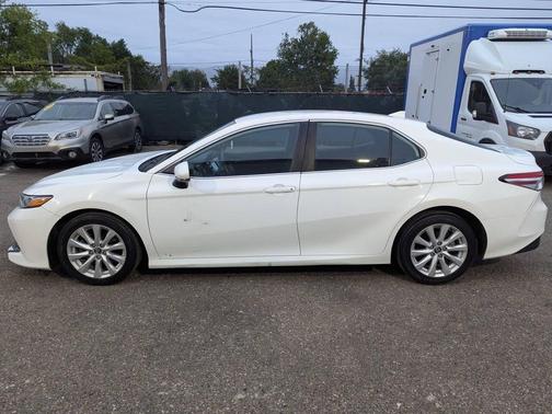 Super White 2020 Toyota Camry LE