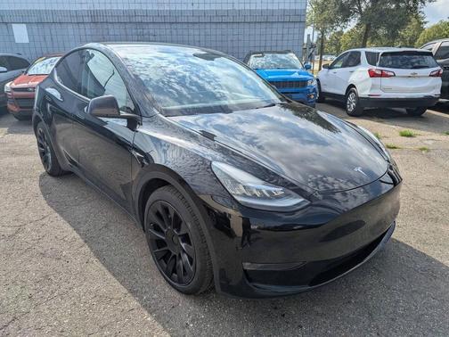 Solid Black 2021 Tesla Model Y Long Range Dual Motor All-Wheel Drive