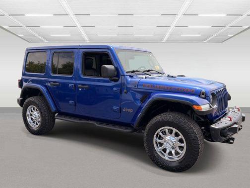 Ocean Blue Metallic Clearcoat 2019 Jeep Wrangler Unlimited Rubicon