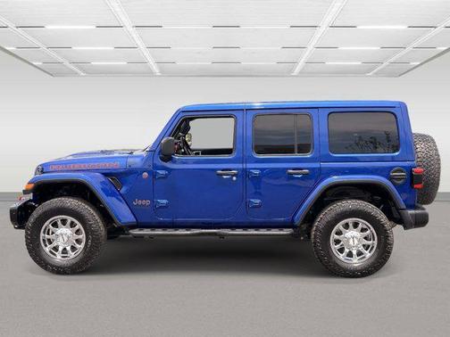 Ocean Blue Metallic Clearcoat 2019 Jeep Wrangler Unlimited Rubicon