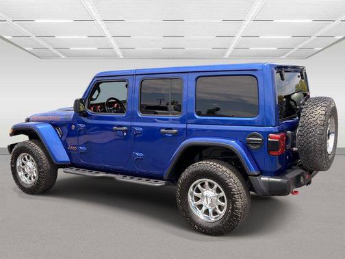 Ocean Blue Metallic Clearcoat 2019 Jeep Wrangler Unlimited Rubicon