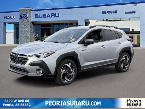 Ice Silver Metallic 2026 Subaru Crosstrek Hybrid Base