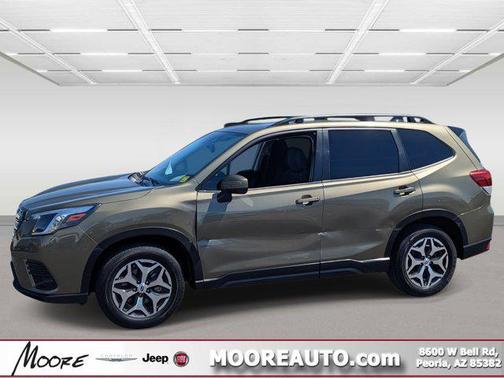 Autumn Green Metallic 2024 Subaru Forester Premium