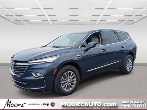 Emperor Blue Metallic 2023 Buick Enclave Essence FWD