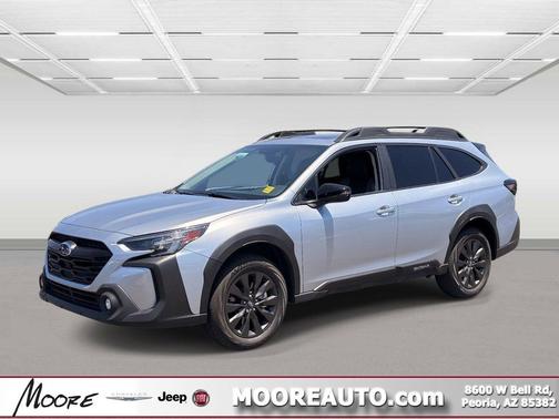 Ice Silver 2025 Subaru Outback Onyx Edition