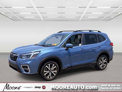 Horizon Blue Pearl 2021 Subaru Forester Limited