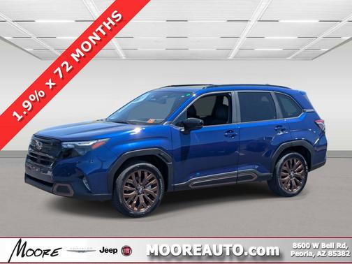 Sapphire Blue Pearl 2025 Subaru Forester Sport