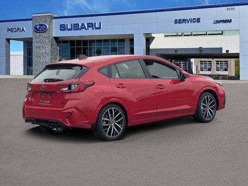 Pure Red 2026 Subaru Impreza Sport
