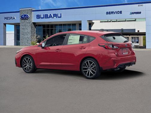 Pure Red 2026 Subaru Impreza Sport
