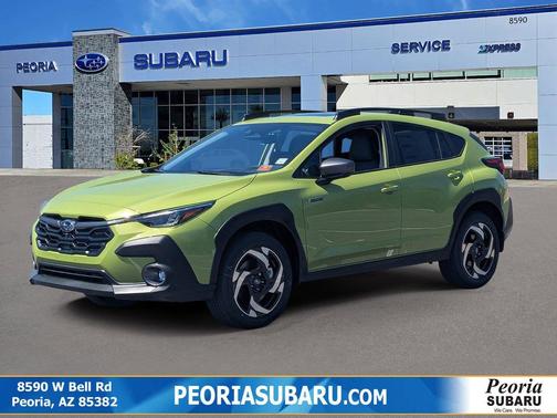 Citron Yellow Pearl 2026 Subaru Crosstrek Hybrid Base