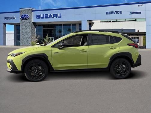 Citron Yellow Pearl 2026 Subaru Crosstrek Hybrid Base