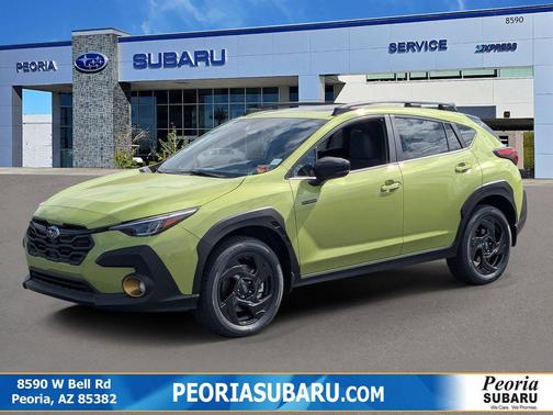 Citron Yellow Pearl 2026 Subaru Crosstrek Hybrid Base
