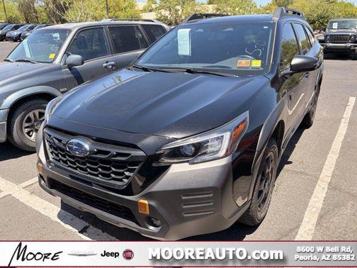 Crystal Black Silica 2023 Subaru Outback Wilderness