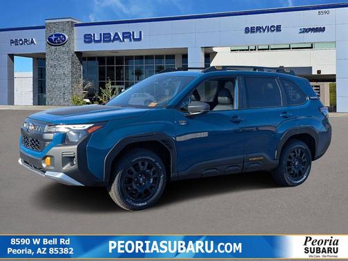 Geyser Blue 2026 Subaru Forester Wilderness