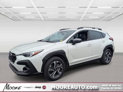 Crystal White Pearl 2024 Subaru Crosstrek Premium