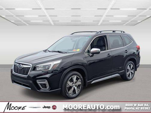 Crystal Black Silica 2021 Subaru Forester Touring