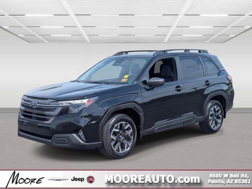 Crystal Black Silica 2025 Subaru Forester Premium