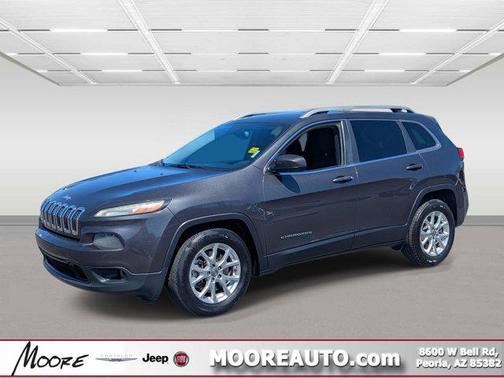 Granite Crystal Metallic Clearcoat 2017 Jeep Cherokee Latitude