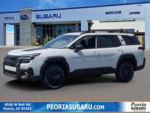 Crystal White Pearl 2026 Subaru Outback Wilderness