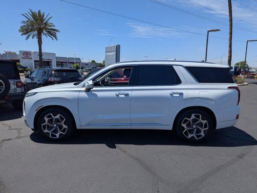 Hyper White 2021 Hyundai PALISADE Calligraphy