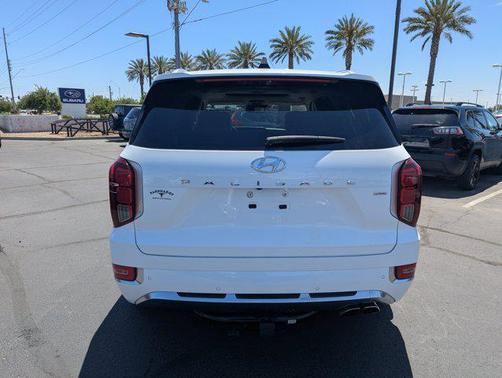 Hyper White 2021 Hyundai PALISADE Calligraphy