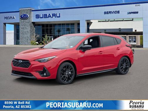 Pure Red 2026 Subaru Impreza RS
