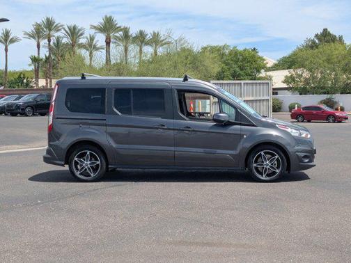 Gray 2016 Ford Transit Connect Titanium w/Rear Liftgate