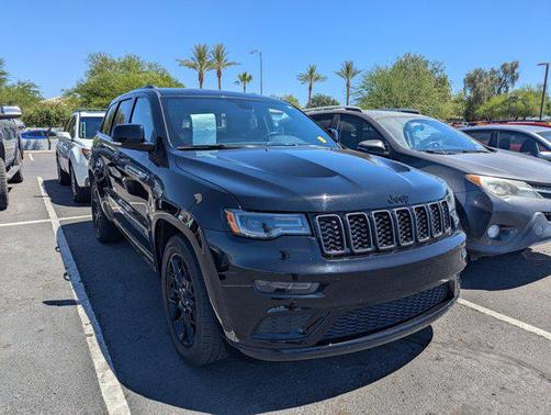 Diamond Black Crystal Pearlcoat 2021 Jeep Grand Cherokee Limited X