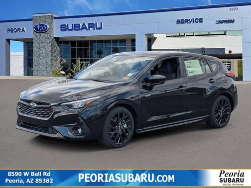 Crystal Black Silica 2026 Subaru Impreza RS