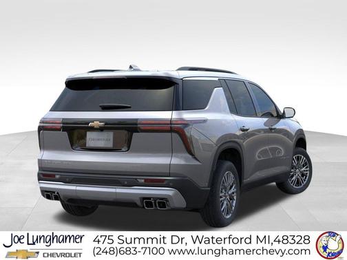 Sterling Gray Metallic 2026 Chevrolet Traverse LT