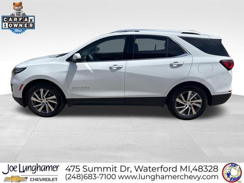 Summit White 2022 Chevrolet Equinox Premier w/1LZ