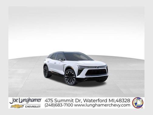 Polar White Tricoat 2026 Chevrolet Blazer EV AWD RS