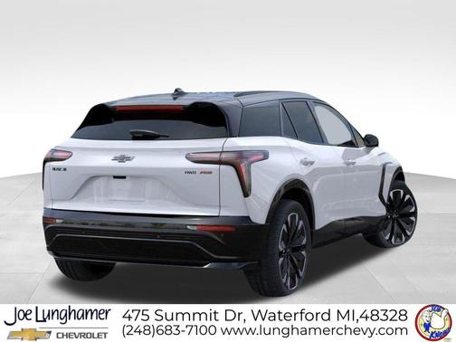 Polar White Tricoat 2026 Chevrolet Blazer EV AWD RS