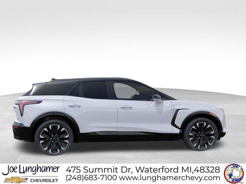 Polar White Tricoat 2026 Chevrolet Blazer EV AWD RS