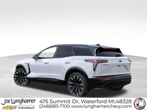Polar White Tricoat 2026 Chevrolet Blazer EV AWD RS