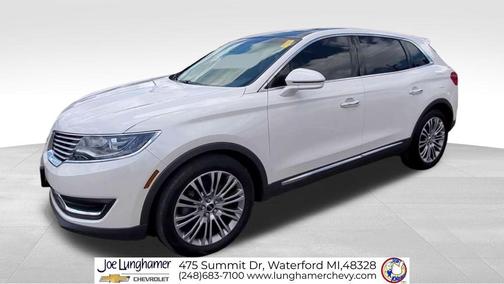 WHITE PLATINUM MET TRI-COAT 2016 Lincoln MKX Reserve