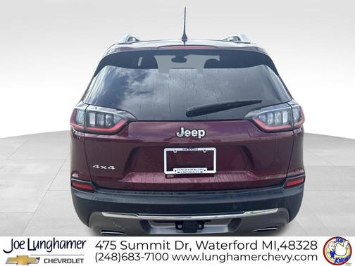 Velvet Red Pearlcoat 2019 Jeep Cherokee Limited