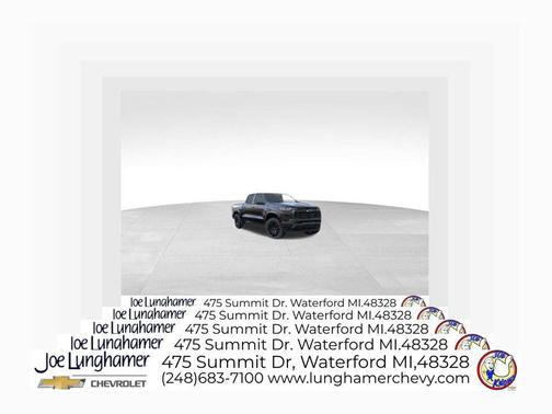 Black 2026 Chevrolet Colorado WT