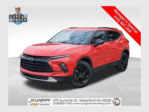 Red Hot 2023 Chevrolet Blazer 2LT