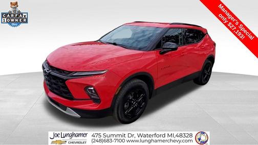 Red Hot 2023 Chevrolet Blazer 2LT