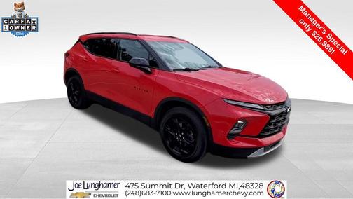 Red Hot 2023 Chevrolet Blazer 2LT