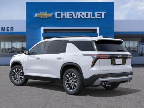 Summit White 2026 Chevrolet Traverse LT